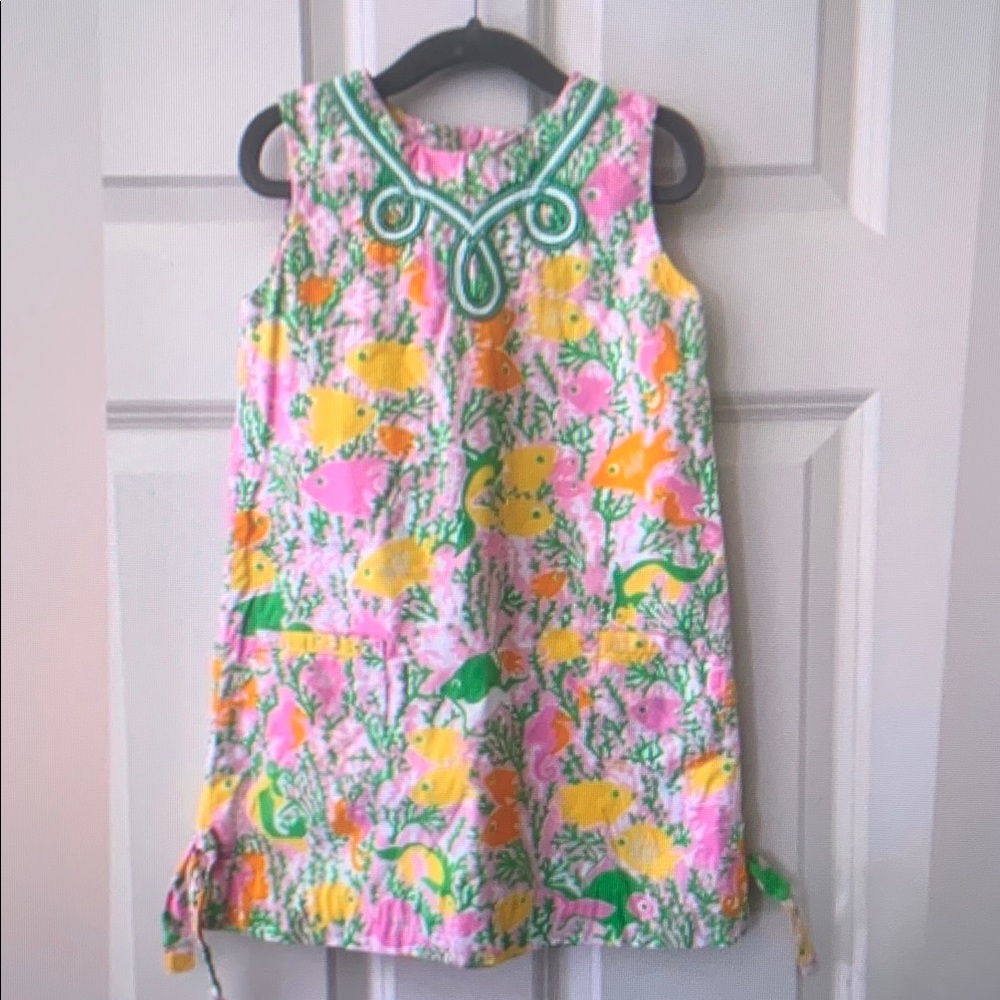 Colorful Floral Kids Formal Dress